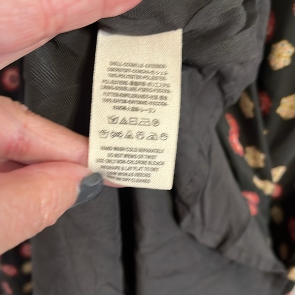 Free People Rain Or Shine Chiffon Boho Mini Dress Sz S NWT - Picture 12 of 12